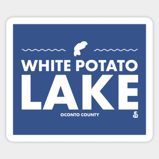 Oconto County, Wisconsin - White Potato Lake Sticker